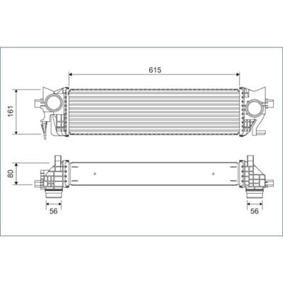 Intercooler VALEO 822930