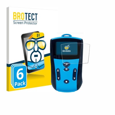 BROTECT - Screenprotector voor schwa-medico UROstim 2 - Folie Beschermfolie transparant 6 Stuks