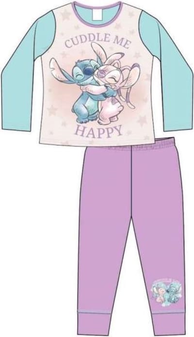 Lilo en Stitch Pyjama - Maat 110/116 - Disney - Pyjamajasje en pyjamabroek - Multi Colour