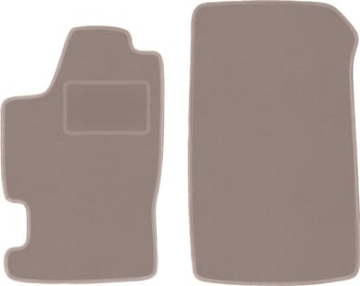 Beige voormatten voor: Renault Laguna I stationwagen, liftback (1994-2001)