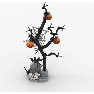 Halloween Blokken Cadeaus Tovenaar Geest Paard Pompoen MOC Bakstenen Bouwspeelgoed ideaal voor Kinderen Kerstcadeau