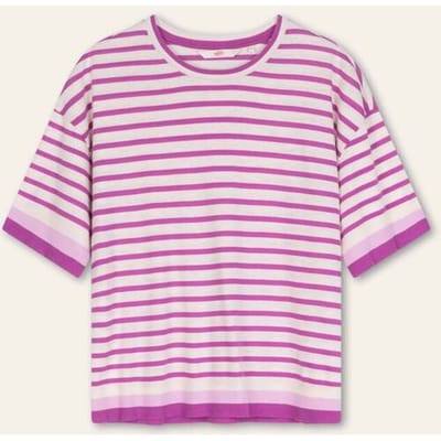 Oilily Tonks Stripes T-Shirt - Paars - XS