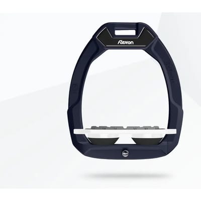 Veiligheidselementen voor paardrijden Plat Grip Blauw/Wit/Zwart Flex-On Safe-On