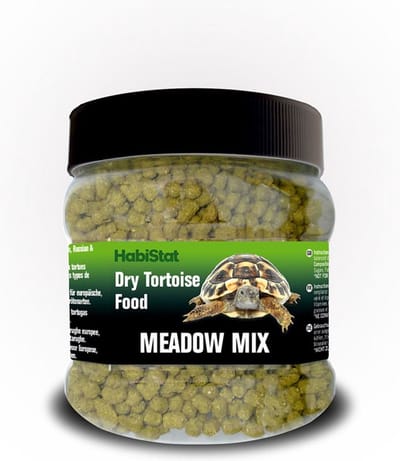 HabiStat Landschildpad voeding weidemix voor Europese en Russische landschildpadden 200, 400 en 800 g 400 Gram