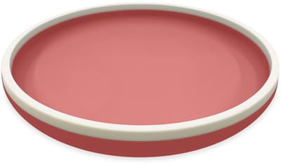 Smikkels - Siliconen kinderbordje - Veilig Kinderservies - bord kind - Duurzaam - Kleuter - Peuter - roze