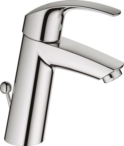 GROHE Eurosmart Wastafelkraan - Medium uitloop - Met trekwaste
