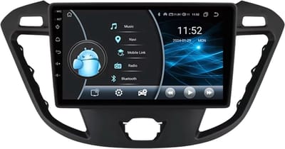 Autoradio met bluetooth - Carplay - Voor Ford Transit/Tourneo (2013-2021) - Geschikt voor Apple en Android - Stereo - Navigatie - Navigatiesysteem auto - 2GB 32GB