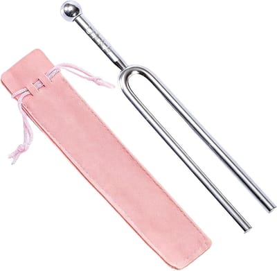Stainless Steel Tuning Fork A440Hz voor Muziekinstrumenten, Standaard Tuner voor Gitaar en Viool, Precisie Stemtoets