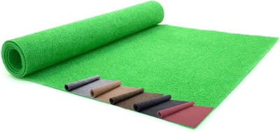 Buiten Tapijt - Kunstgras Vloer - Terras Balkon - Laagpolig Onderhoudsarm - 1300 x 200 cm - Gras Groen
