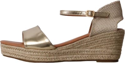 Sandalen met sleehak en bandjes van La Bottine Souriante Paris