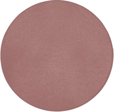 Badmat Rond 70x70 cm Badkamer Accessoires Bath Mat Douchemat Antislip Wc Badkamermat Memory Foam Wasbaar Bathroom Toilet Mats Terracotta - Patronen - Roze