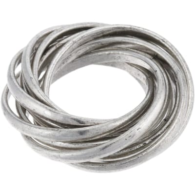 Behave - Ring - Glanzend Zilverkleurige Ring | Tijdloos & Modern | Nikkelvrij