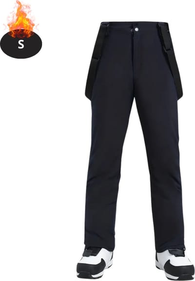 Livano Skibroek - Skipak - Snowboard Broek - Winterbroek - Sneeuwbroek - Heren - Wintersport - Marineblauw - Maat S