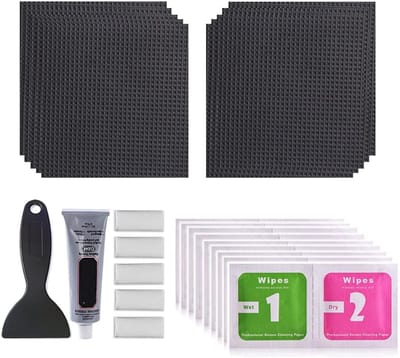 Trampoline Reparatiepleisters - Reparatieset Buiten - Snelle Herstelklus - Zelfklevend Sterk - 10 x 15 cm