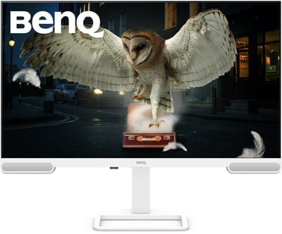 BenQ EW3290U computer monitor 32 inch 4K - 3840x2160 - Premium grote monitor met 98% P3 kleurdekking - AI Contrast technologie, ingebouwde 2.1 speakers met woofer - 1 USB Type-C - 3 HDMI poorten- Ergonomisch design - Eye-Care Technology