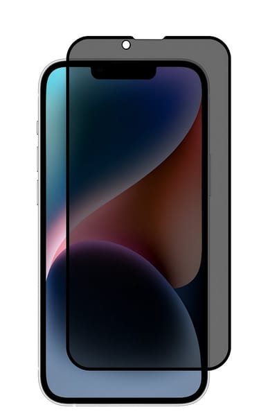 Privacy Screenprotector geschikt voor iPhone 14 Screenprotector Privacy - Screenprotector geschikt voor iPhone 14 Privacy Screenprotector - Privacy Screen Protector geschikt voor iPhone 14 - Edge to Edge