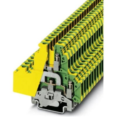 Phoenix Contact 3007123 Aardklem 3-etages 6.2 mm Schroeven Groen, Geel 50 stuk(s)
