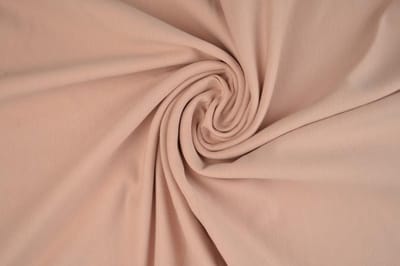 French terry stof - Dusty roze - 10 meter