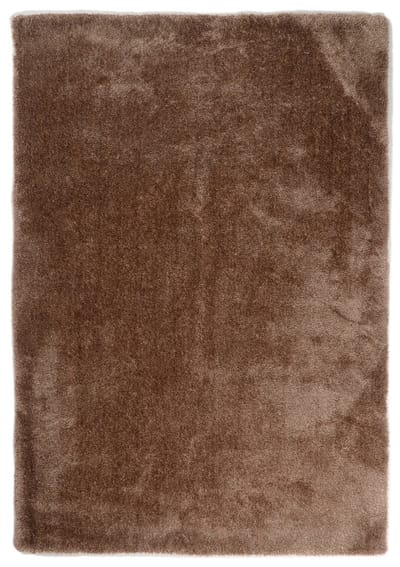 DÉJA Living Vloerkleed 160x230cm - Hoogpolig Taupe Stof - Lavar Mix
