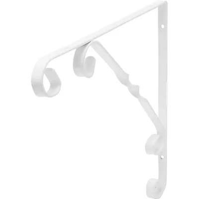 Duraline Plankdrager Ornament Wit 25x25cm