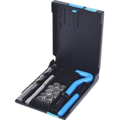 KS Tools 150.6110 Nirostaal schroefdraad reparatieset M12x1,25x16,8mm, 14-delig
