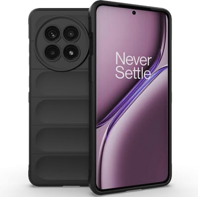 Coverup Hoesje - Geschikt voor OnePlus 13R Hoesje - Coverup Hands-On Rugged Back Cover - Zwart