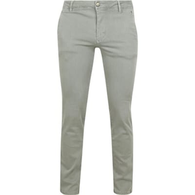Suitable Chino broek Philo Flex Lichtgroen - Maat W 34 - L 32 - Heren - Mannen broeken