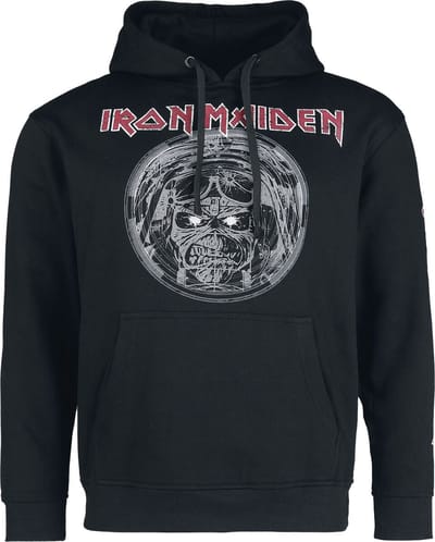 Iron Maiden Trui met capuchon - Aces High - S tot XXL - voor Mannen - zwart