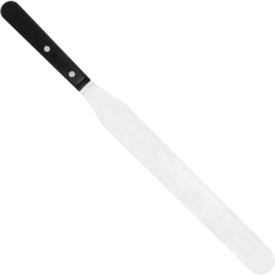Hendi 840931 300 mm plat flexibel taartspatel voor het uitstrijken van crème taarten