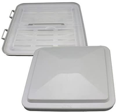 Dakkap voor Caravan of Camper 40 x 40 cm - Vervangend Onderdeel met Ventilatie