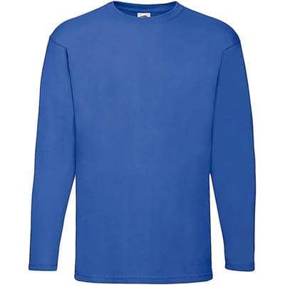 Longsleeve T-shirt Fruit of the Loom Valueweight