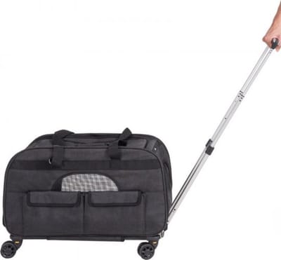 Hondentrolley Opvouwbaar - 2 in 1 - Hondenrugzak - Inklapbare Hondenbuggy Max. 15,8kg - Kleine hond of kat