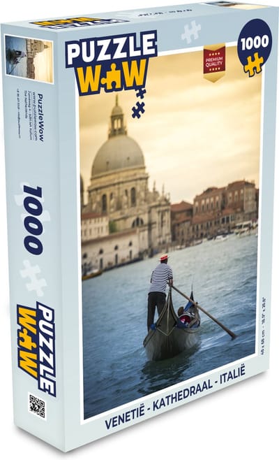Puzzel Venetië - Kathedraal - Italië - Legpuzzel - Puzzel 1000 stukjes volwassenen