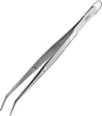 GEFU PRECISO Keukentang - RVS Pincet - 15,5 cm - Precisietang voor Decoratie & Serveren