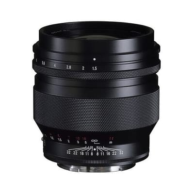 VoigtlÃ¤nder Nokton 75mm f/1.5 asph.   Sony FE-vatting