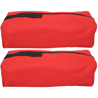 Sac à outils Polyester Organisateur d'outils à main Fermeture éclair Sac de rangement extérieur pour clé à molette Tournevis Jaune