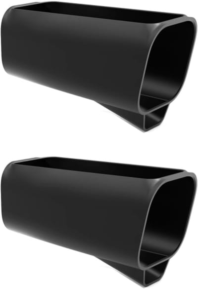 Siliconenhoes - 2 Stuks - Weerbestendige siliconen behuizing - silicone behuizing voor bewakingscamera - waterdichte - uv-bescherming - zacht - duurzaam - Home Security Camera systeem - Camera siliconen beschermhoesBinnen- En Buitengebruik
