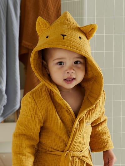 Vertbaudet Biologisch katoenen gaas* baby badjas