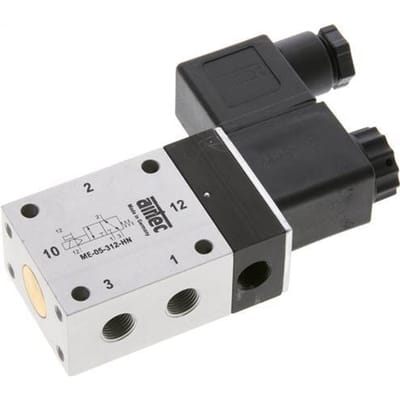 3/2 G1/8'' Magneetventiel Extern 230V AC -0.95-10bar/-13.2-140psi Airtec