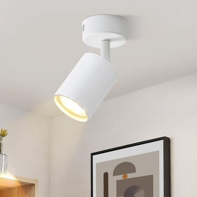 Moderne LED Plafondlamp met GU10 Spot, 330° Draaibaar, Ideaal voor Woonkamer, Slaapkamer en Keuken