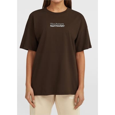 O'Neill The Future Surf Society T-shirt Coffee Bean Size: S | T-Shirts Outlet | Dames | Bruin