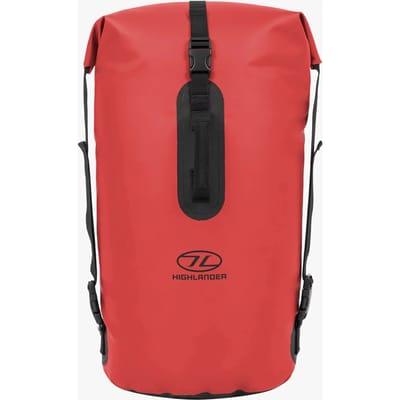 Highlander waterdichte rugzak Drybag Troon 45 liter duffle bag - Rood