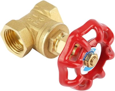Brass Gate Valve BSPP G1/2 Rotary Valve 232PSI - Water - Oil - Gas