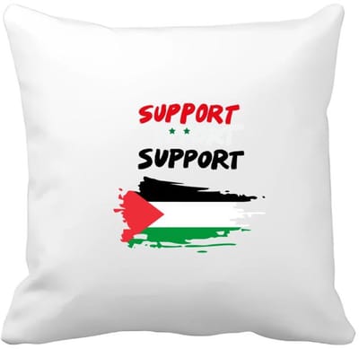 Akyol - support palestina Kussen hoes - Palestina - mensen die liefde willen geven aan palestina - degene die van palestina houden - supporten - oorlog - verjaardagscadeautje - gift - geschenk - kado - 40 bij 40 cm