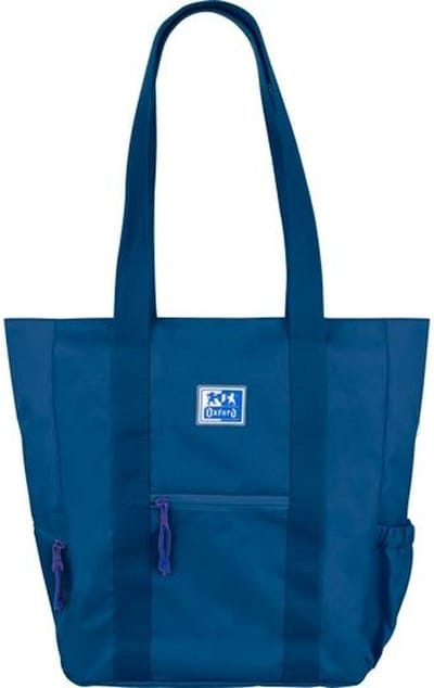 Handtas Oxford B-Trendy Marineblauw
