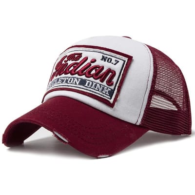 Heren Baseballpet Mesh Geborduurde Letter Truckerpet Dames Zomer Ademende Petten Casual Snapback Zonnehoeden Camo Voor Dagelijks Gebruik Adjustable gray