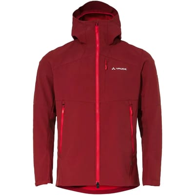 VAUDE Men's Roccia Softshell Jacket II, Jas, outdoorjas, met kap, softshell jas, winddicht, Heren, Outdoorjas