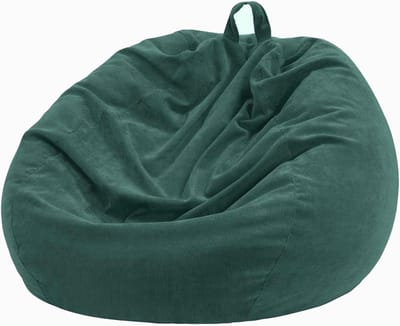 Dailygoods- Opbergzak Zitzakstoel - Opbergzak voor Kinderen - Zacht Speelgoed - 300L Inhoud - Premium Corduroy - 110 x 89 cm - Zitzak