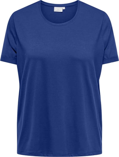 ONLY CARMAKOMA - CARMOSTER S/S FOLD UP TOP JRS NOOS - Dames - T-shirts