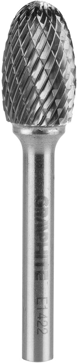 Grupa Topex GRAPHITE Serie - Frees voor Metaal - Ovaal Type - 14x22 mm - Dubbele Sneden